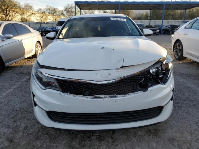 5XXGT4L38GG060233 - 2016 KIA OPTIMA LX WHITE photo 5