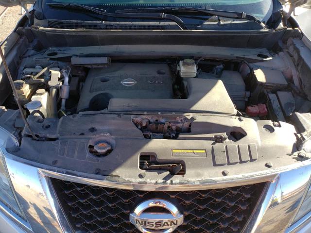 5N1AR2MM8FC639989 - 2015 NISSAN PATHFINDER S 银色 照片 11