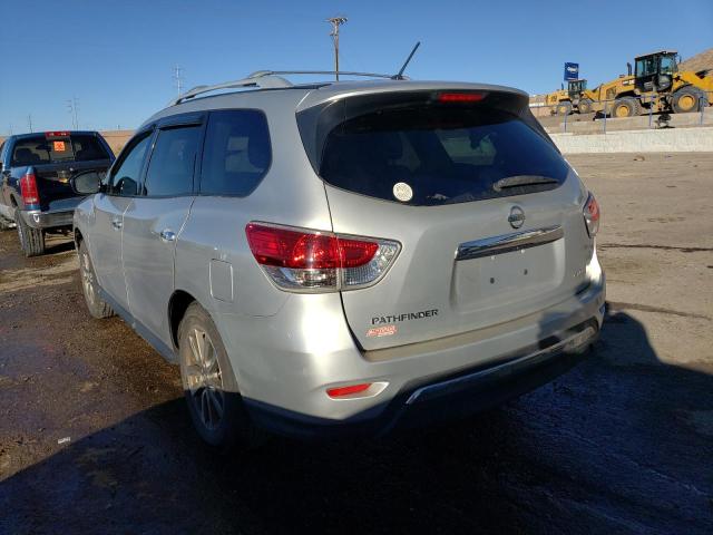 5N1AR2MM8FC639989 - 2015 NISSAN PATHFINDER S 银色 照片 2