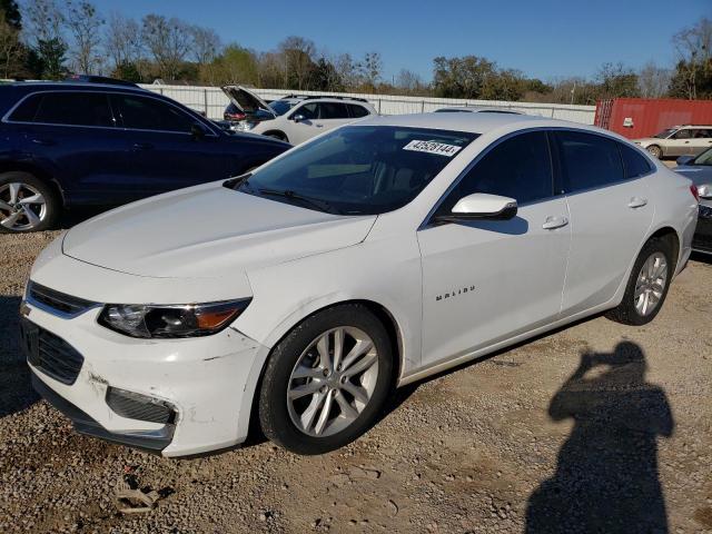 1G1ZE5ST9HF281228 - 2017 CHEVROLET MALIBU LT WHITE photo 1