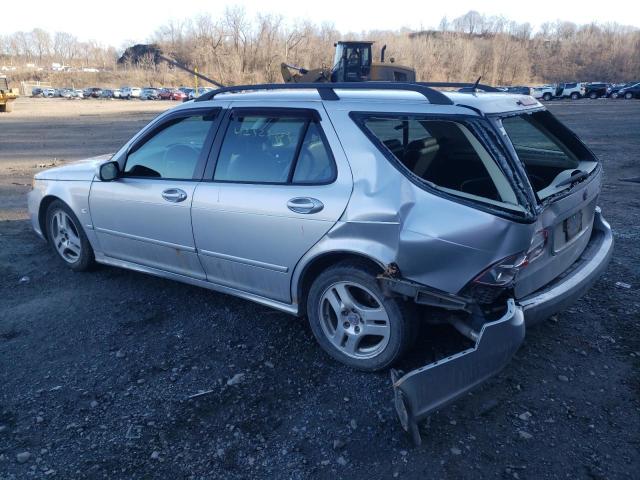 YS3ED55G873505122 - 2007 SAAB 9-5 2.3T SILVER photo 2