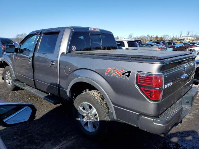 1FTFW1EFXEFA50579 - 2014 FORD F150 SUPERCREW GRAY photo 2