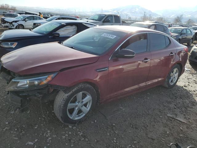 5XXGM4A73FG516723 - 2015 KIA OPTIMA LX RED photo 1