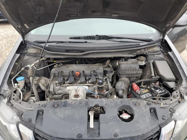 19XFB2F94DE070670 - 2013 HONDA CIVIC EXL ნაცრისფერი ფოტო 11