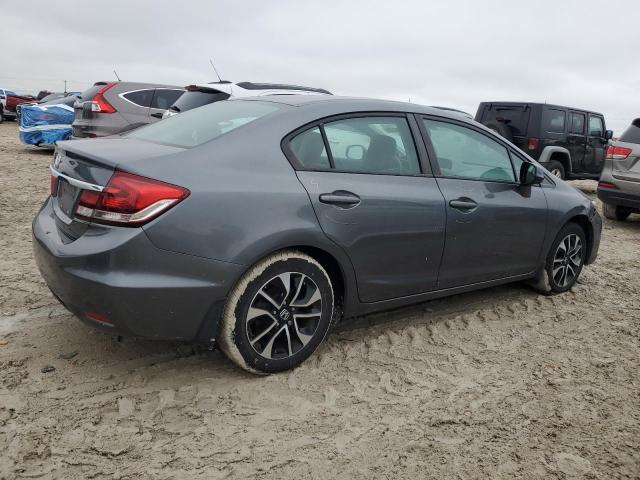 19XFB2F94DE070670 - 2013 HONDA CIVIC EXL ნაცრისფერი ფოტო 3