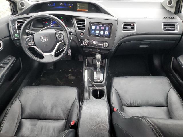 19XFB2F94DE070670 - 2013 HONDA CIVIC EXL ნაცრისფერი ფოტო 8