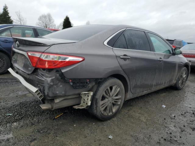 4T1BF1FK1FU062851 - 2015 TOYOTA CAMRY LE GRAY photo 3