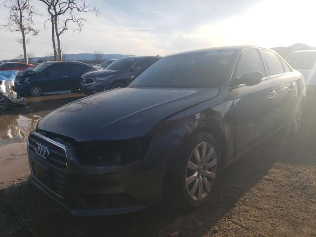 WAUAFAFLXDN036164 - 2013 AUDI A4 PREMIUM GRAY photo 1