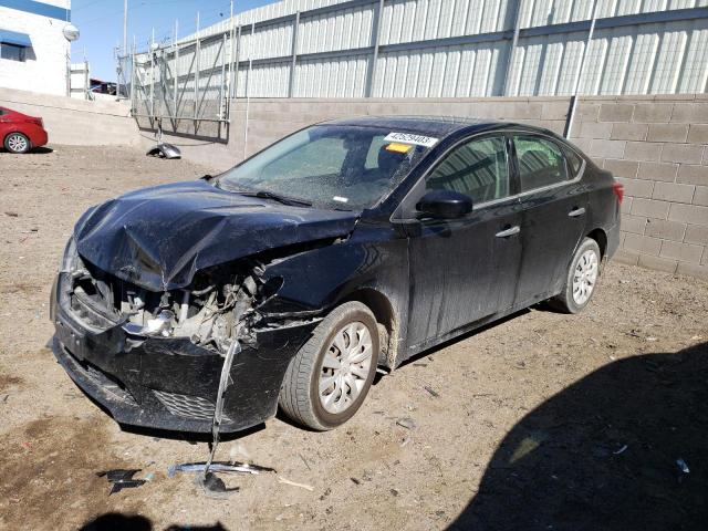 3N1AB7AP8KY214619 - 2019 NISSAN SENTRA S 黑色 照片 1