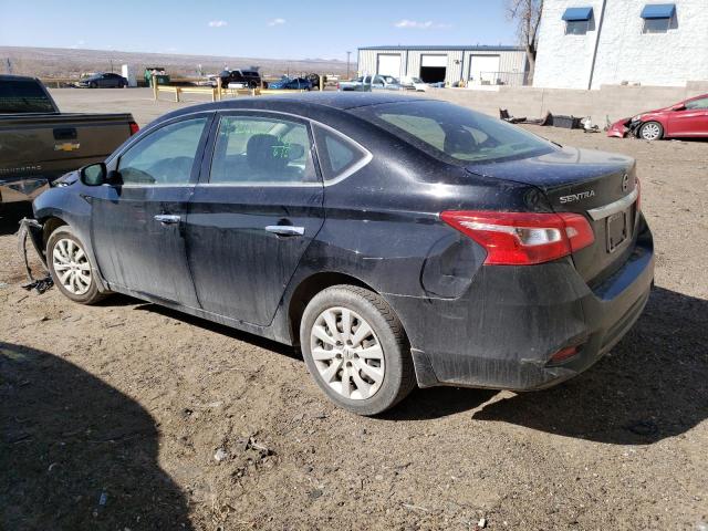 3N1AB7AP8KY214619 - 2019 NISSAN SENTRA S 黑色 照片 2