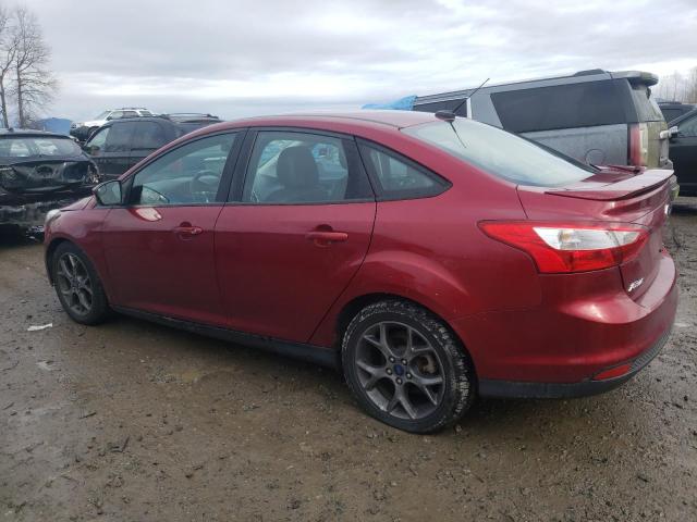 1FADP3F20EL337223 - 2014 FORD FOCUS SE RED photo 2