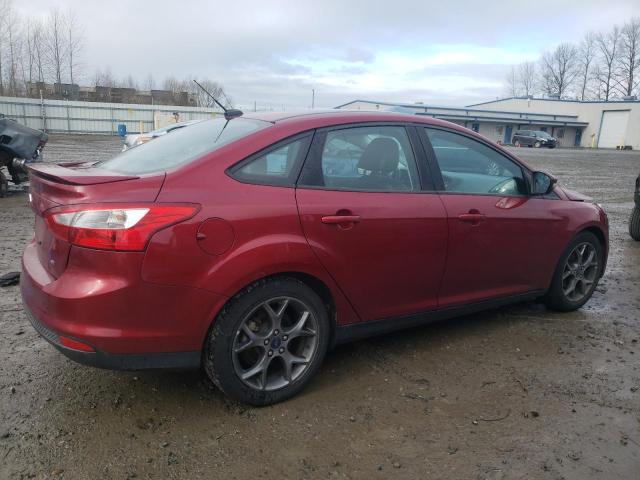 1FADP3F20EL337223 - 2014 FORD FOCUS SE RED photo 3