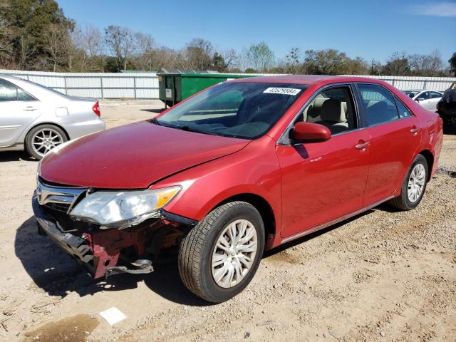 4T1BF1FK8CU547953 - 2012 TOYOTA CAMRY BASE RED photo 1