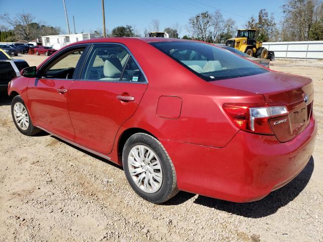 4T1BF1FK8CU547953 - 2012 TOYOTA CAMRY BASE RED photo 2