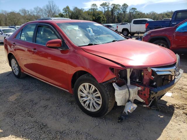 4T1BF1FK8CU547953 - 2012 TOYOTA CAMRY BASE RED photo 4