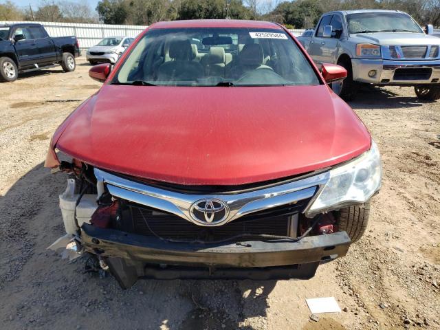 4T1BF1FK8CU547953 - 2012 TOYOTA CAMRY BASE RED photo 5