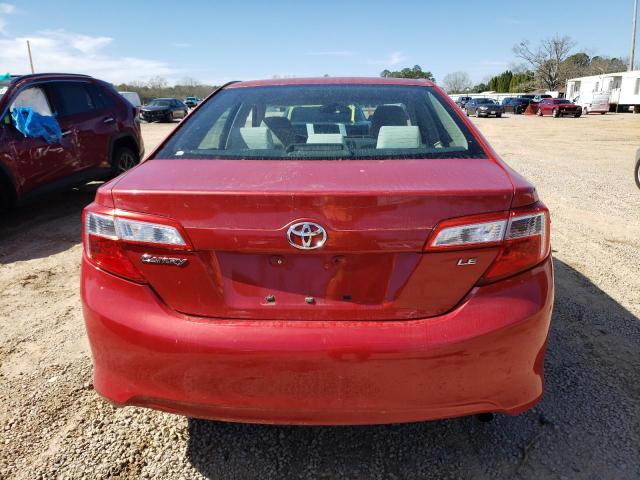 4T1BF1FK8CU547953 - 2012 TOYOTA CAMRY BASE RED photo 6