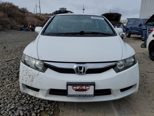 2HGFA1E83BH517899 - 2011 HONDA CIVIC EX WHITE photo 5