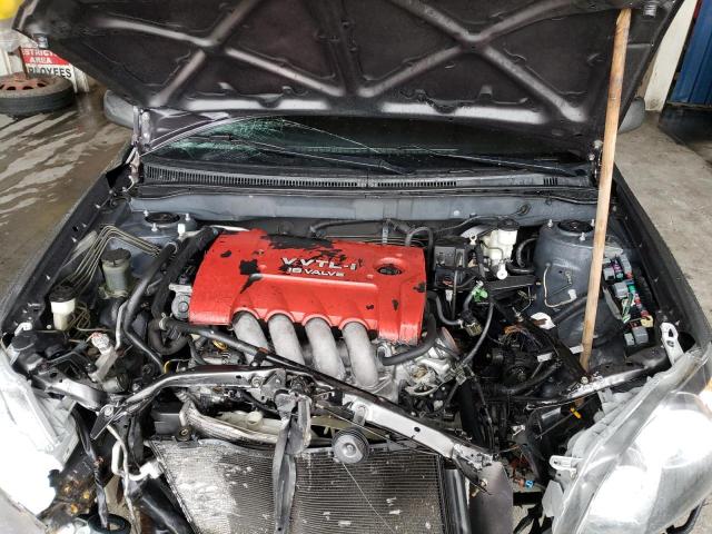 2T1BY32E75C495449 - 2005 TOYOTA COROLLA XRS GRAY photo 11