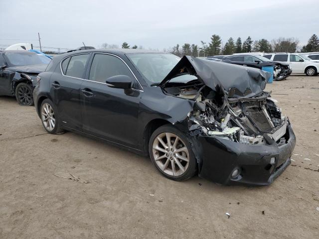 JTHKD5BH4B2041136 - 2011 LEXUS CT 200 BLACK photo 4