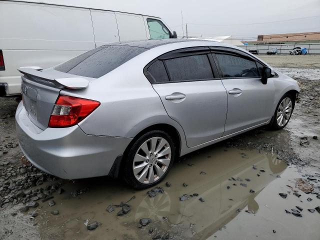 19XFB2F5XCE009500 - 2012 HONDA CIVIC LX SILVER photo 3