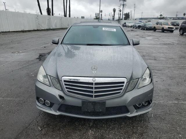 WDDHF5GB6AA072294 - 2010 MERCEDES-BENZ E 350 GRAY photo 5