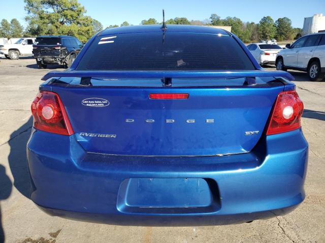 1C3CDZCB4DN521738 - 2013 DODGE AVENGER SXT BLUE photo 6