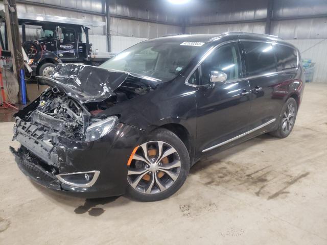 2C4RC1GG1JR121229 - 2018 CHRYSLER PACIFICA LIMITED BLACK photo 1