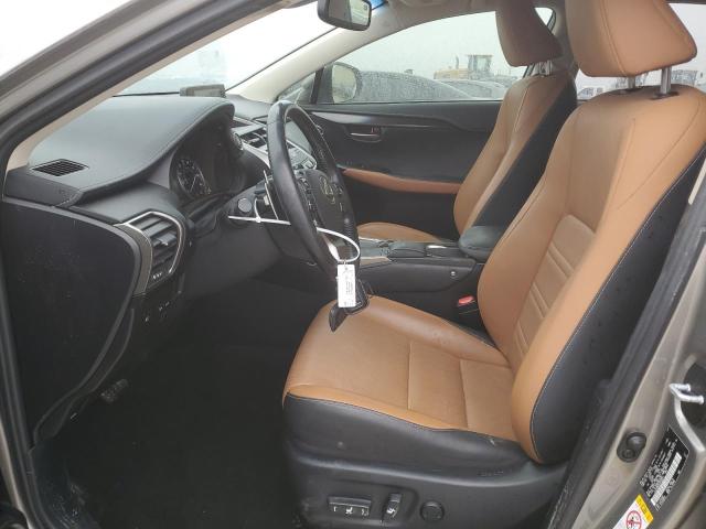 JTJYARBZ0J2100375 - 2018 LEXUS NX 300 BASE ოქროსფერი ფოტო 7