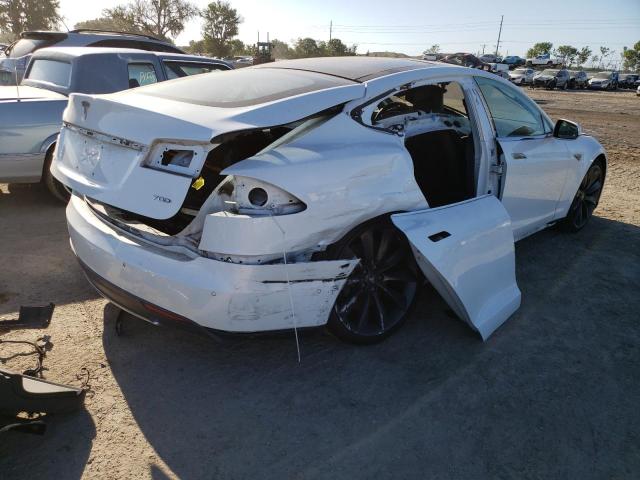 5YJSA1E27GF128995 - 2016 TESLA MODEL S Սպիտակ լուսանկար 3