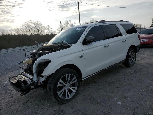 1FMJK1PT3MEA51811 - 2021 FORD EXPEDITION MAX KING RANCH WHITE photo 1