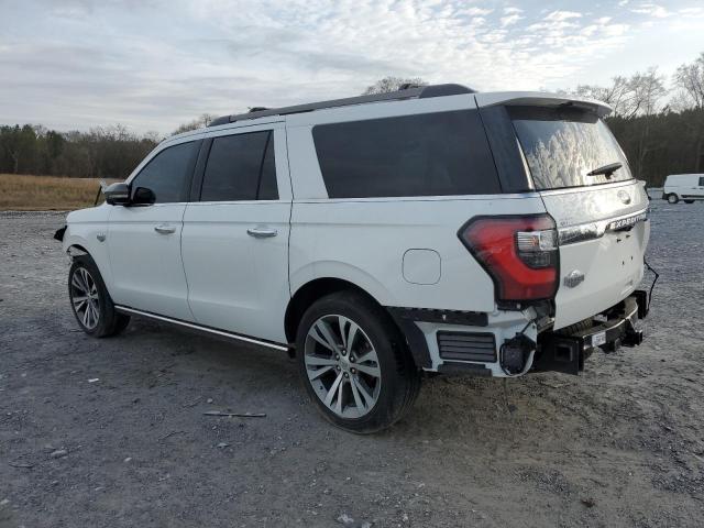 1FMJK1PT3MEA51811 - 2021 FORD EXPEDITION MAX KING RANCH WHITE photo 2