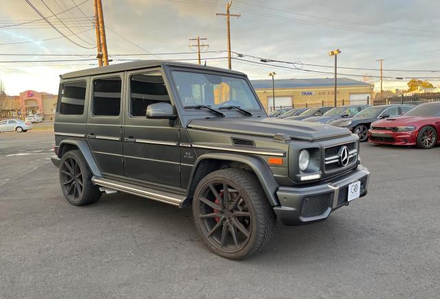 WDCYC7DF9GX243058 - 2016 MERCEDES-BENZ G 63 AMG CHARCOAL photo 1