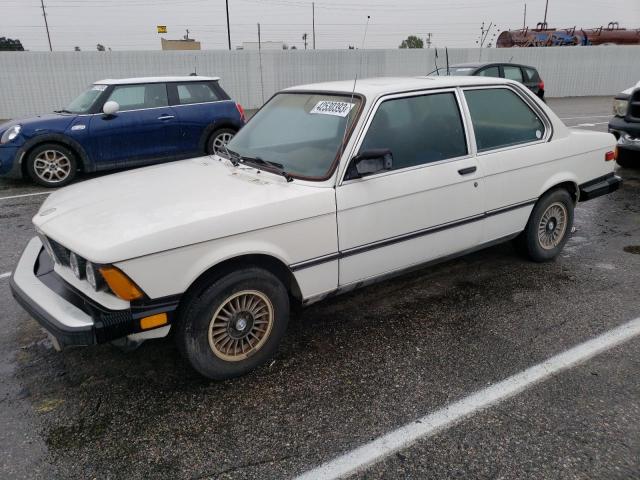 WBAAG3305D9002127 - 1983 BMW 3 SERIES I WHITE photo 1