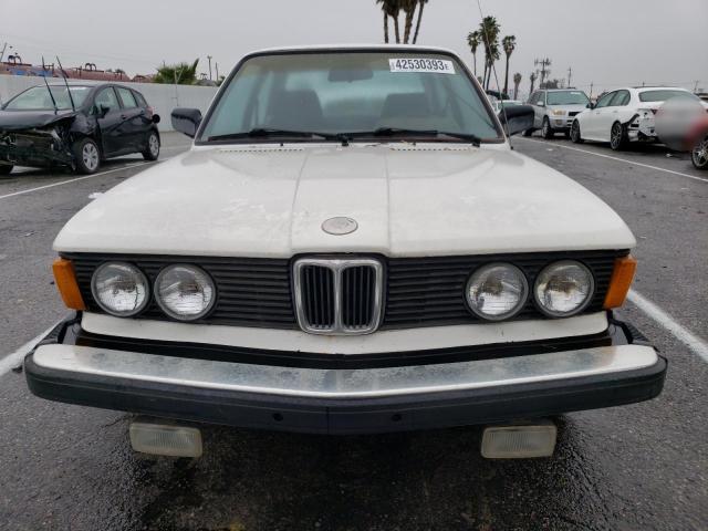 WBAAG3305D9002127 - 1983 BMW 3 SERIES I თეთრი ფოტო 5