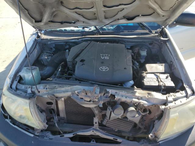 5TEJU62N95Z020856 - 2005 TOYOTA TACOMA DOUBLE CAB PRERUNNER SILVER photo 11