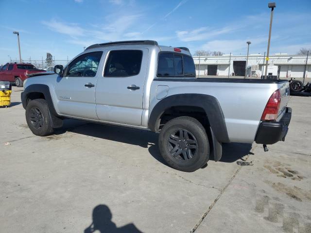 5TEJU62N95Z020856 - 2005 TOYOTA TACOMA DOUBLE CAB PRERUNNER SILVER photo 2