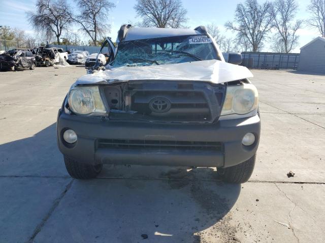 5TEJU62N95Z020856 - 2005 TOYOTA TACOMA DOUBLE CAB PRERUNNER SILVER photo 5