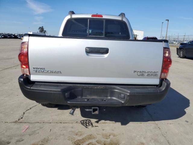 5TEJU62N95Z020856 - 2005 TOYOTA TACOMA DOUBLE CAB PRERUNNER SILVER photo 6