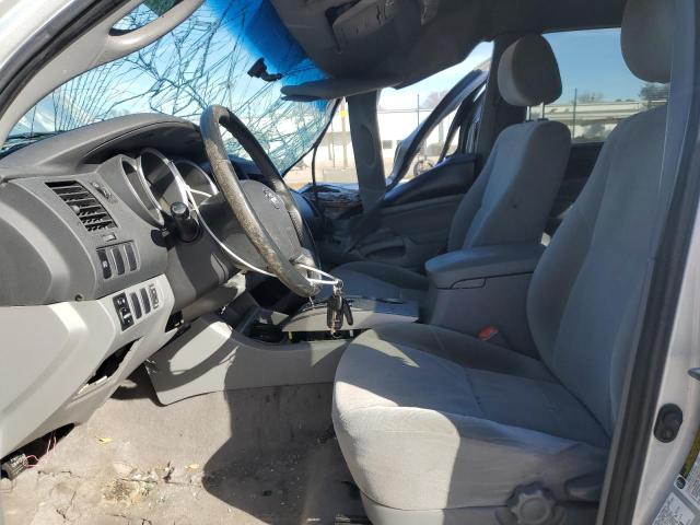 5TEJU62N95Z020856 - 2005 TOYOTA TACOMA DOUBLE CAB PRERUNNER SILVER photo 7