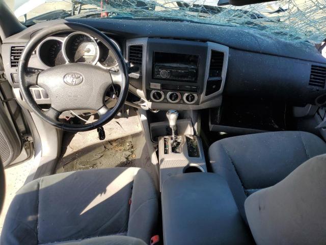 5TEJU62N95Z020856 - 2005 TOYOTA TACOMA DOUBLE CAB PRERUNNER SILVER photo 8