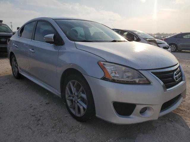 3N1AB7AP6FY296761 - 2015 NISSAN SENTRA S SILVER photo 4