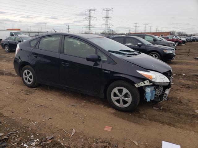 JTDKN3DU7F1998563 - 2015 TOYOTA PRIUS BLACK photo 4