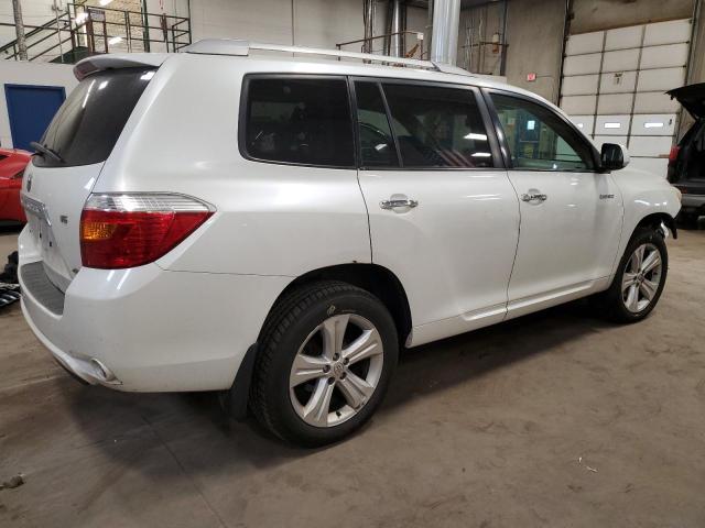 JTEES42A382038315 - 2008 TOYOTA HIGHLANDER LIMITED WHITE photo 3