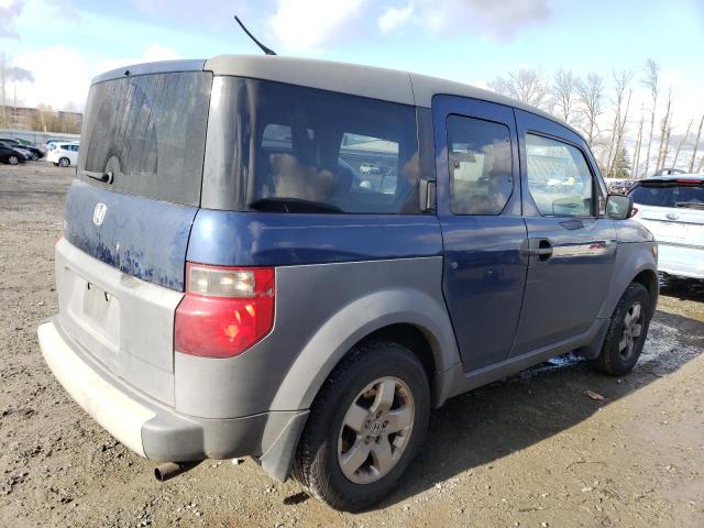 5J6YH28573L018998 - 2003 HONDA ELEMENT EX BLUE photo 3