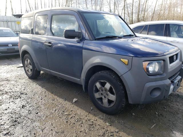 5J6YH28573L018998 - 2003 HONDA ELEMENT EX BLUE photo 4