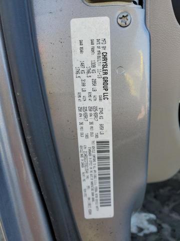 2C4RDGCG7ER213540 - 2014 DODGE GRAND CARA SXT SILVER photo 14