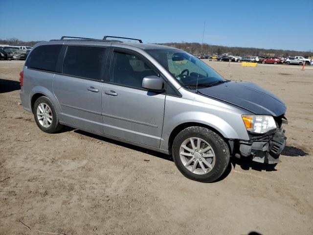 2C4RDGCG7ER213540 - 2014 DODGE GRAND CARA SXT SILVER photo 4