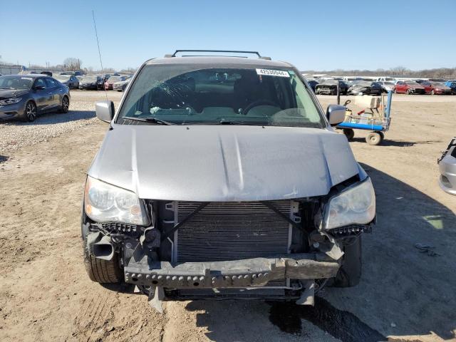 2C4RDGCG7ER213540 - 2014 DODGE GRAND CARA SXT SILVER photo 5