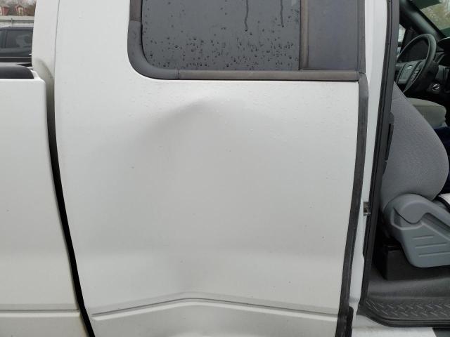 1FTEX1CM5BFA16247 - 2011 FORD F150 SUPER CAB WHITE photo 10